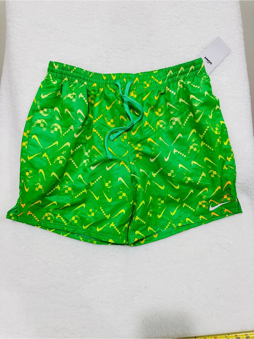 Men’s Nike Bright Green Swim Trunks